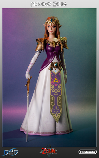 Illustration for article titled The Princess Zelda Statue I've Been Waiting For